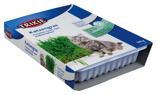 Trixie Cat Grass Including Tray 100g