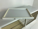 Plastic Double Bird Breeding Cages With Divider  37"x 14.5" x 16"
