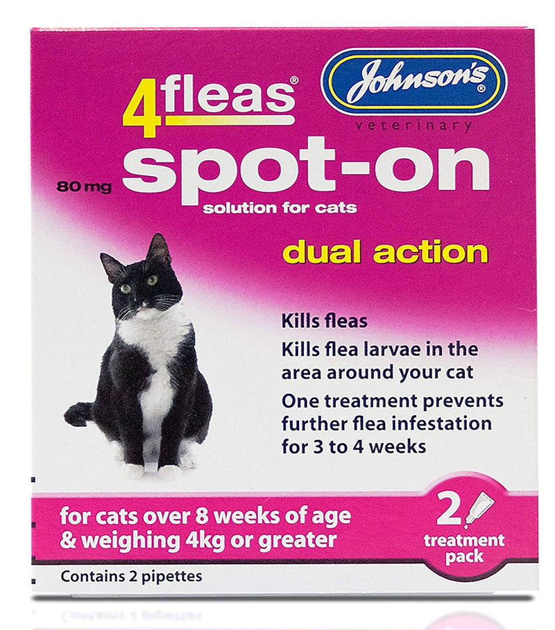 Johnson's 4fleas Spot-on Flea Treatment for Cats