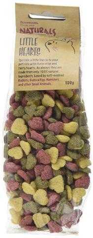 Rosewood Naturals Little Hearts Small Animal Treats