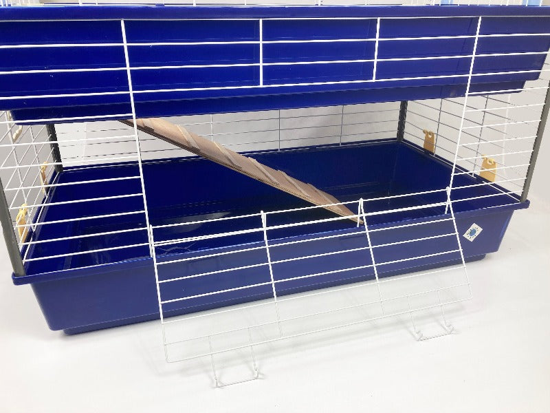 Large Double Indoor Guinea Pig & Rabbit Cage - 100 cm