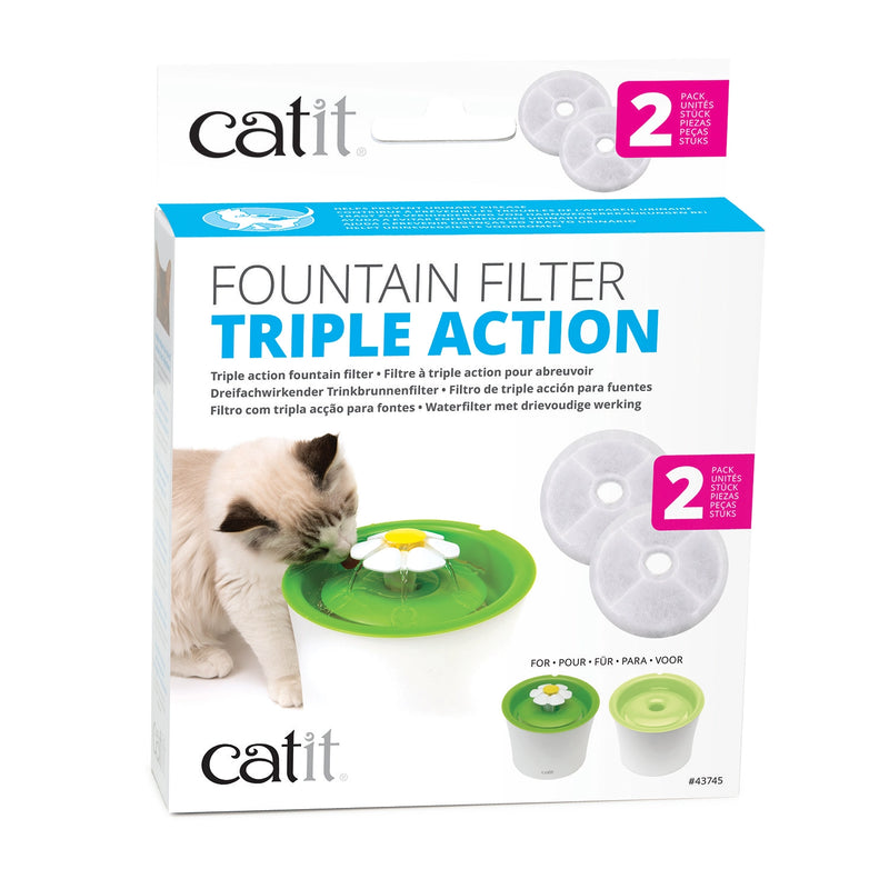 Catit Fountain Replacement Filter Triple Action