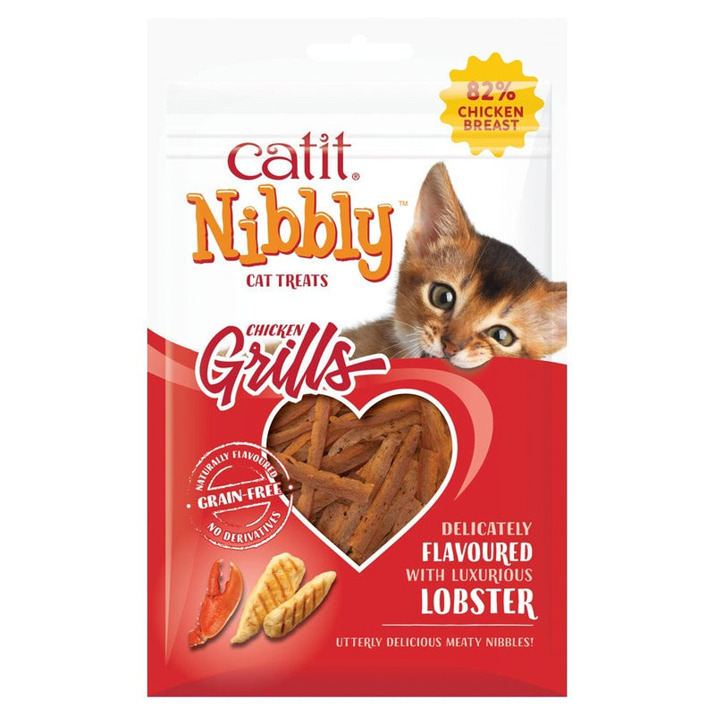 Catit Nibbly Chicken Grills with Lobster