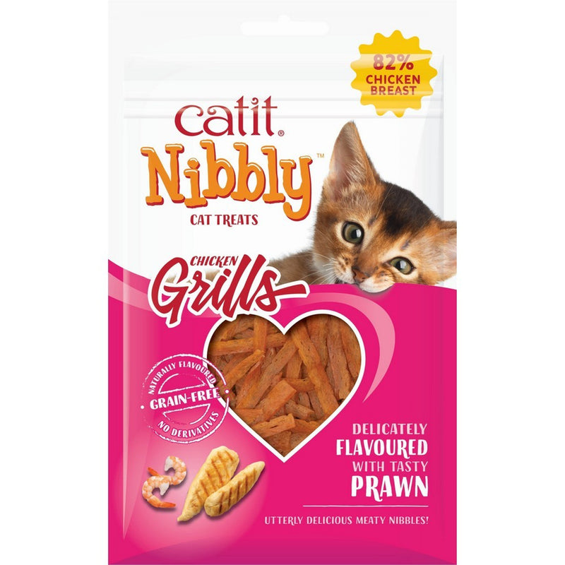 Catit Nibbly Chicken Grills with Prawn