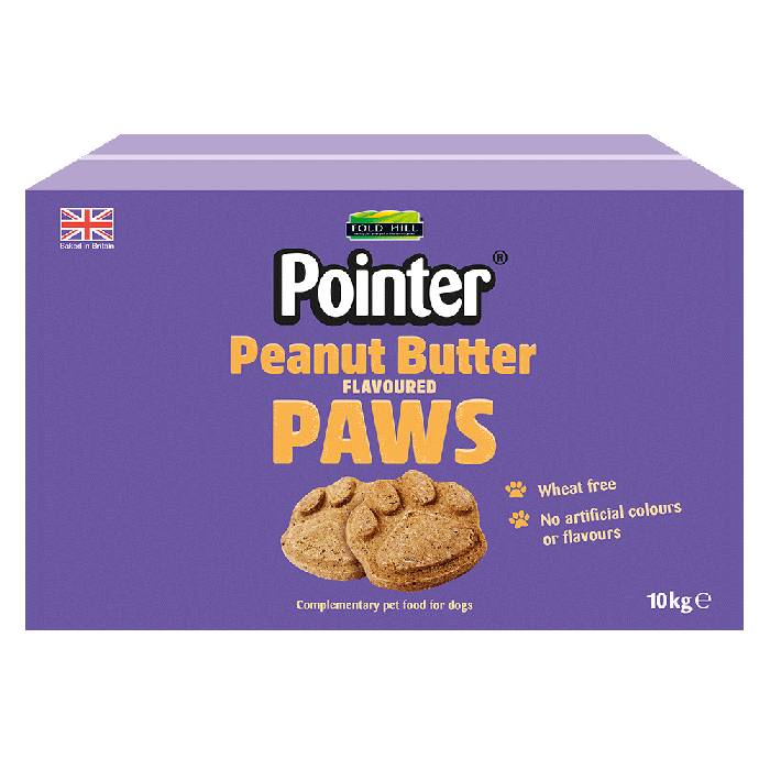 Fold Hill Pointer Peanut Butter Paws Wheat Free