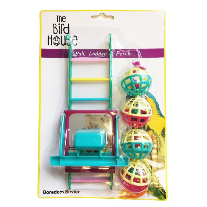 Happy Pet Fun At The Fair Bird Toy Multipack For Budgie Canaries