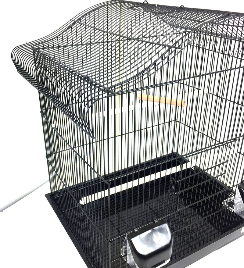 Maxine Large Bird Cage For Budgie & Canary - Black