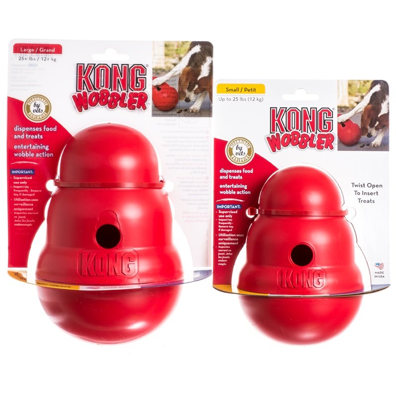 Kong Wobbler Kong For A Dog Puzzle Toy Pets At Home Kong Wobbler