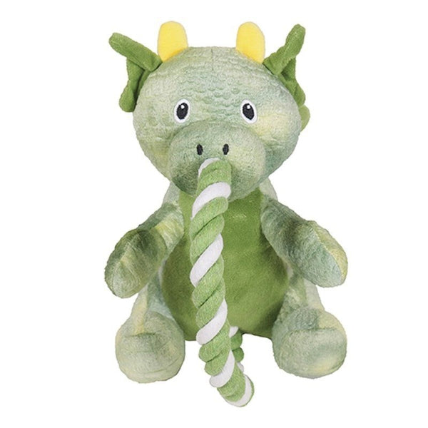 Rosewood Green Rope Dragon Dog Toy