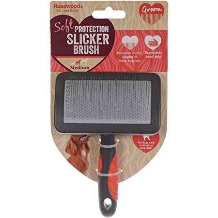 Rosewood Soft Protection Slicker Brush For Cats & Dogs