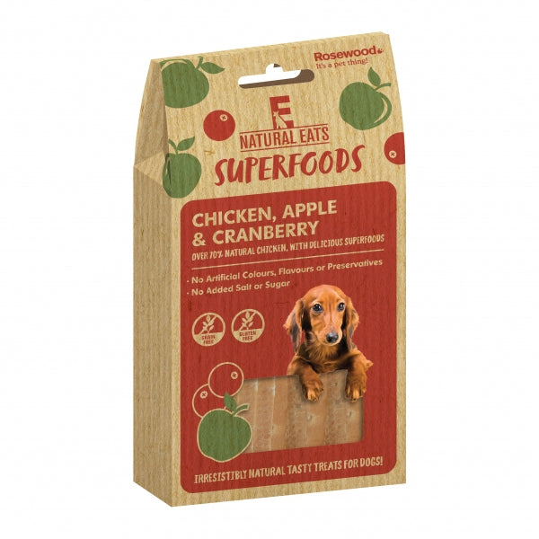Rosewood Natural Eats Superfoods Chicken, Apple & Cranberry 80g