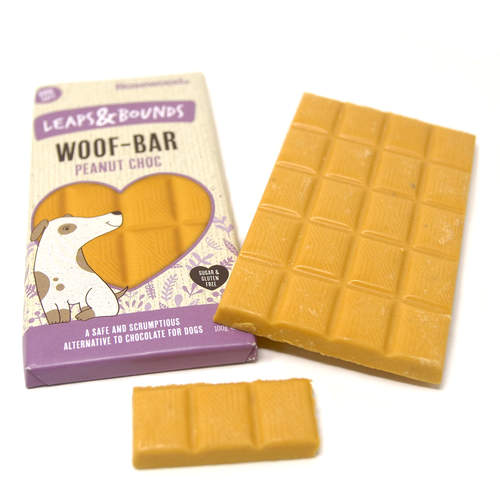 Rosewood Leaps & Bounds Woof Bar Peanut Choc
