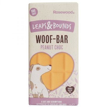 Rosewood Leaps & Bounds Woof Bar Peanut Choc