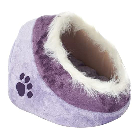 Trixie Minou Cuddly Cave for Cats & Small Dogs - Purple