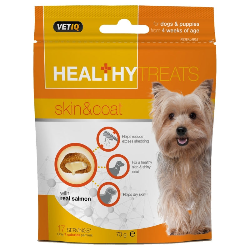 VetIQ Healthy Treats Skin & Coat Dog Treats