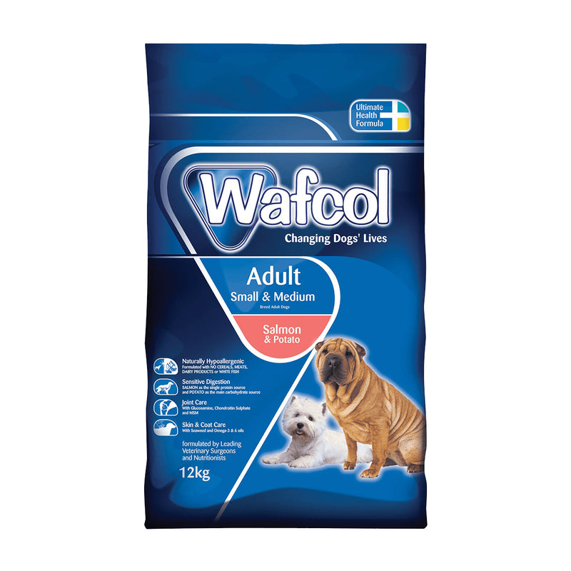 Wafcol Salmon & Potato Dog Food For Small/Medium Dogs