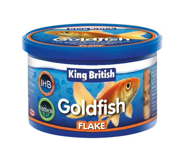 King British Goldfish Flake Food (With IHB)-Package Pets
