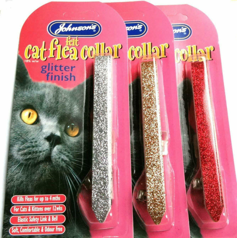 Johnsons Sparkling Glitter Cat Flea Collar