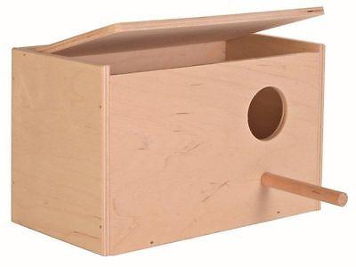 Trixie Wooden Nesting Box With Perch & Opening Top-Package Pets