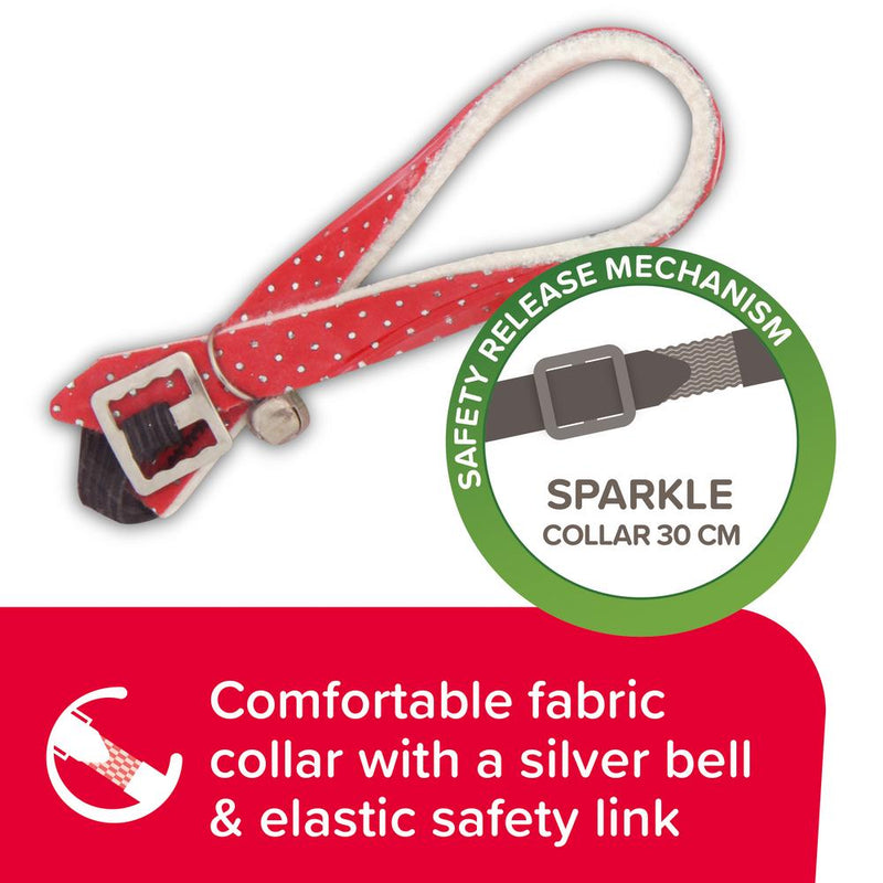 Beaphar Soft Cat Flea Collar With Bell - Sparkle