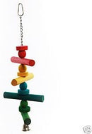 Small Wood 4 Bar Bird Toy with Bell