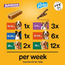 Pedigree Rodeo Duos & Jumbone Dog Treat Mega Box 780g