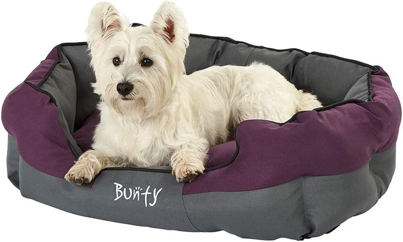 Bunty Anchor Purple Waterproof Dog Bed