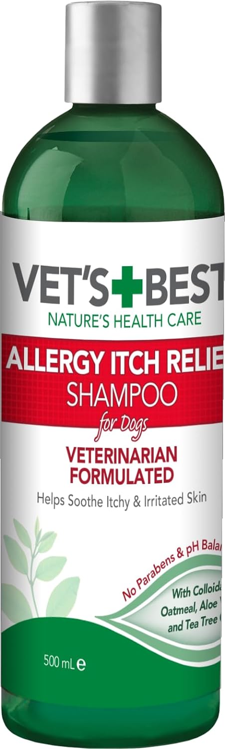 Vet's Best Allergy Itch Relief Dog Shampoo 500ml