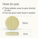 Beaphar WORMclear Cat Worming Tablets - 4 Tablets