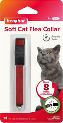 Beaphar Soft Cat Flea Collar With Bell - Velvet
