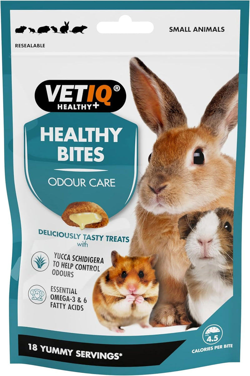 VetIQ Healthy Bites Odour Care Small Animal Treats 30g