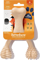 BetterBone Hard Dental Chew Bone Toy for Dogs - Small