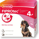 Beaphar FIPROtec Spot On Flea & Tick Treatment for Small Dogs