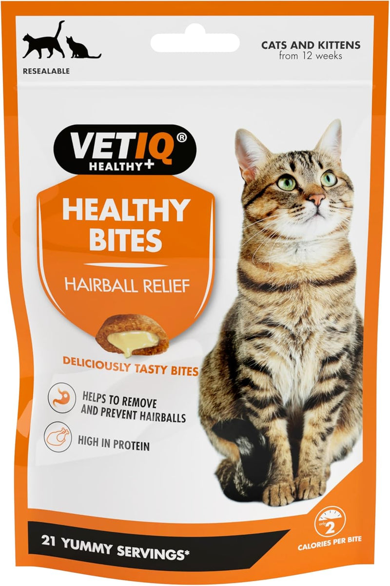 VetIQ Healthy Bites Hairball Relief Cat Treats