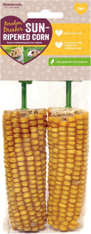 Rosewood Corn On The Cob Gnaw Treat for Small Animals