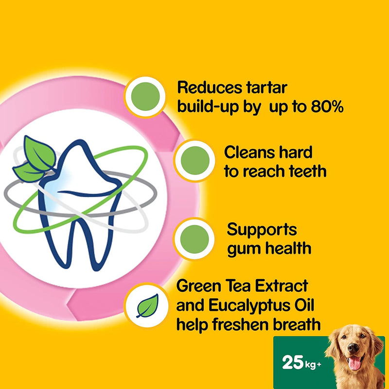 Pedigree Dentastix Large Dog Dental Treats 105 Sticks