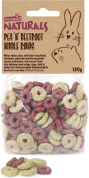 Rosewood Naturals Pea 'n' Beetroot Nibble Rings Treats