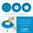 Catit Flower Drinking Fountain with LED Nightlight
