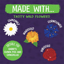 Burgess Excel Nature Snacks Wildflower Forage 75g