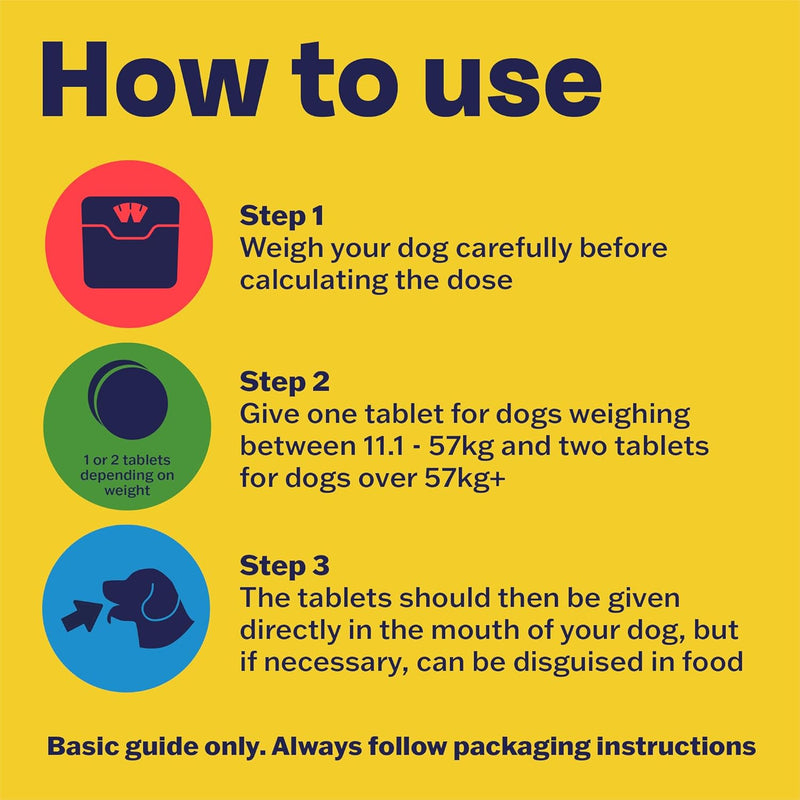Bob Martin Clear Flea Tablets for Large Dogs