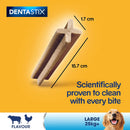 Pedigree Dentastix Large Dog Dental Treats 21 Sticks