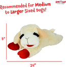Multipet Lamb Chop Jumbo Plush Dog Toy 24"