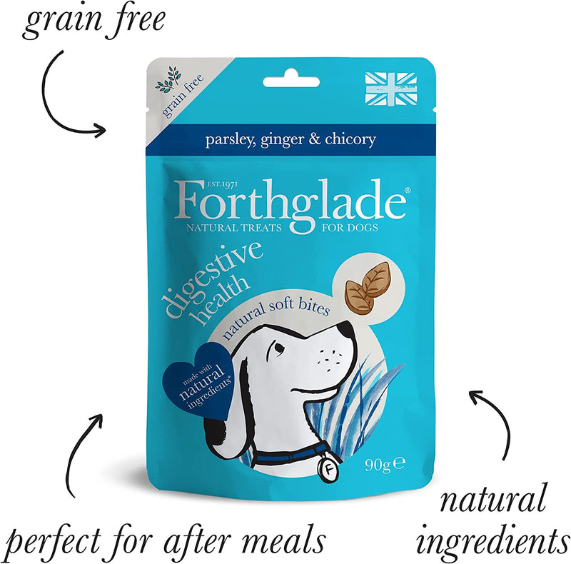 Forthglade Digestive Health Natural Soft Bites for Dogs 90g