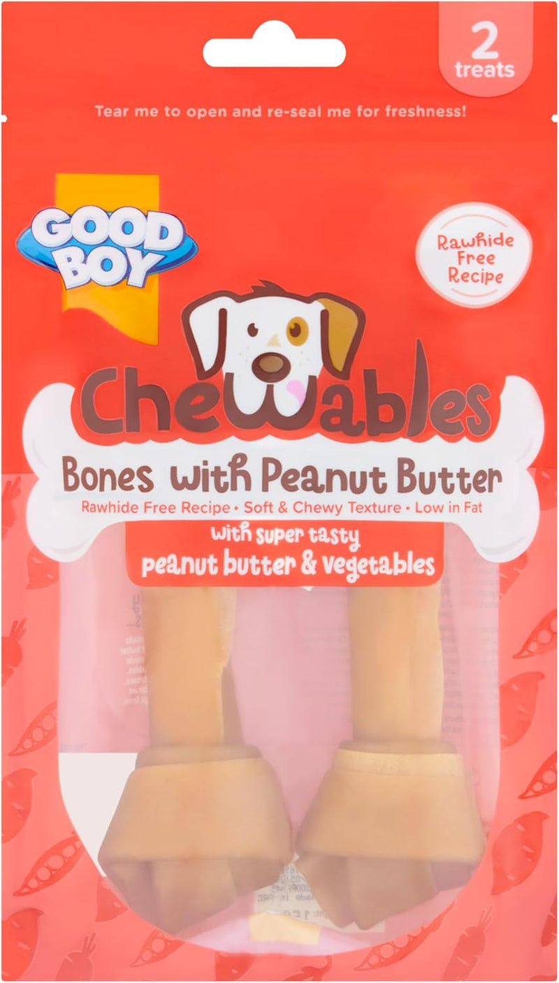 Good Boy Chewables Peanut Butter Medium Bones