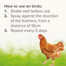 Beaphar Mite Blocker Spray for Chickens & Avian Birds 500ml