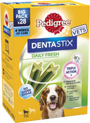 Pedigree Dentastix Medium Dog Dental Treats 28 Sticks