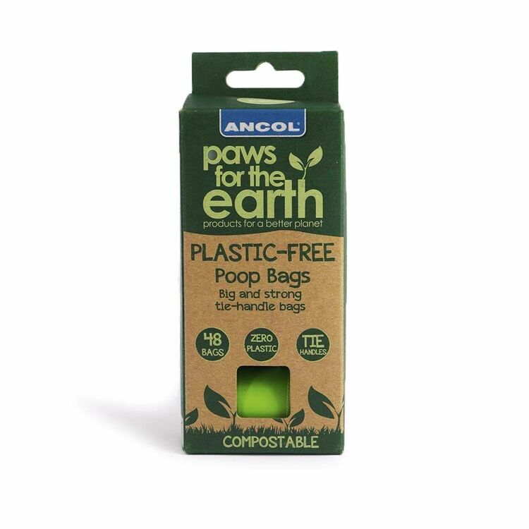 Ancol Plastic Free Poop Bags 48 Pack