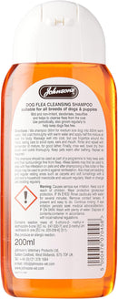 Johnson's Dog Flea Cleansing Shampoo 200ml