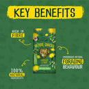 Burgess Excel Nature Snacks Luscious Leaves 60g