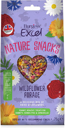 Burgess Excel Nature Snacks Wildflower Forage 75g